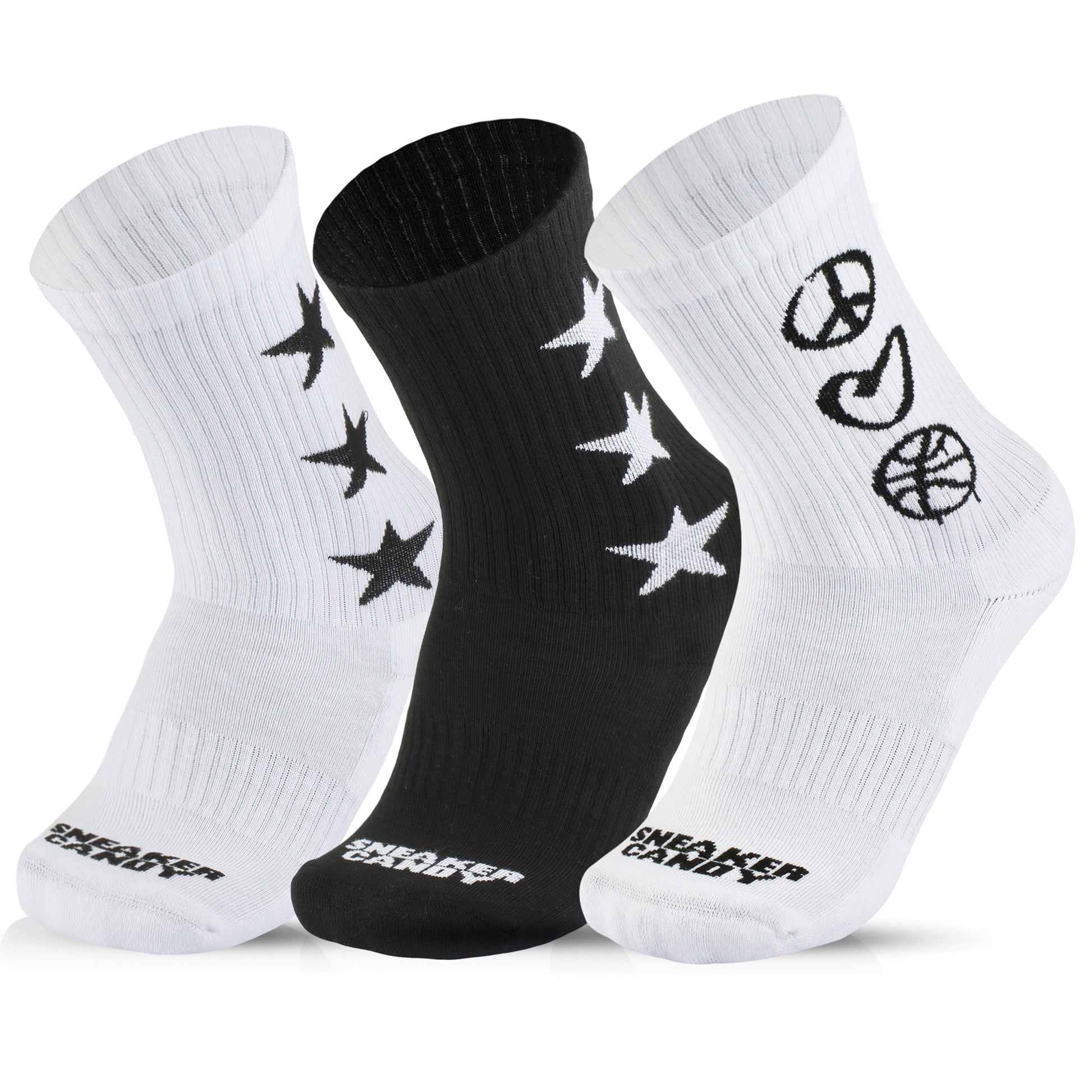 White and Black - 3 Pak